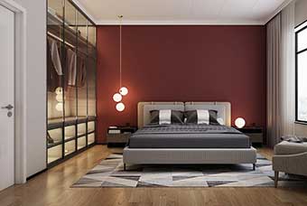 信阳现代风格-卧室