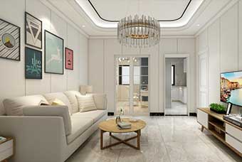 信阳现代风格-客厅