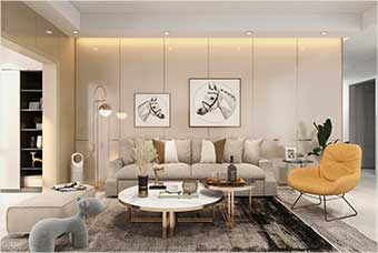 信阳客厅空间案例